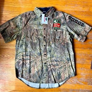 Mossy Oaks Pursuit, NWT, brushed twill, camo print, Size L